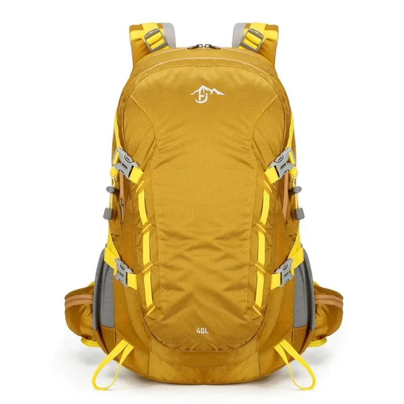 Outdoor TravelBackpack 30-40L Men's and Women's Outdoor Sports Bag Waterproof Camping Hiking Rain