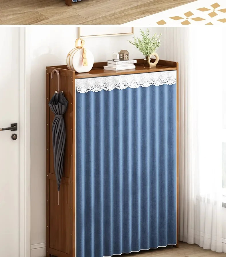 Household shoe cabinet, shoe storage rack, simple shelf, large-capacity shoe rack.