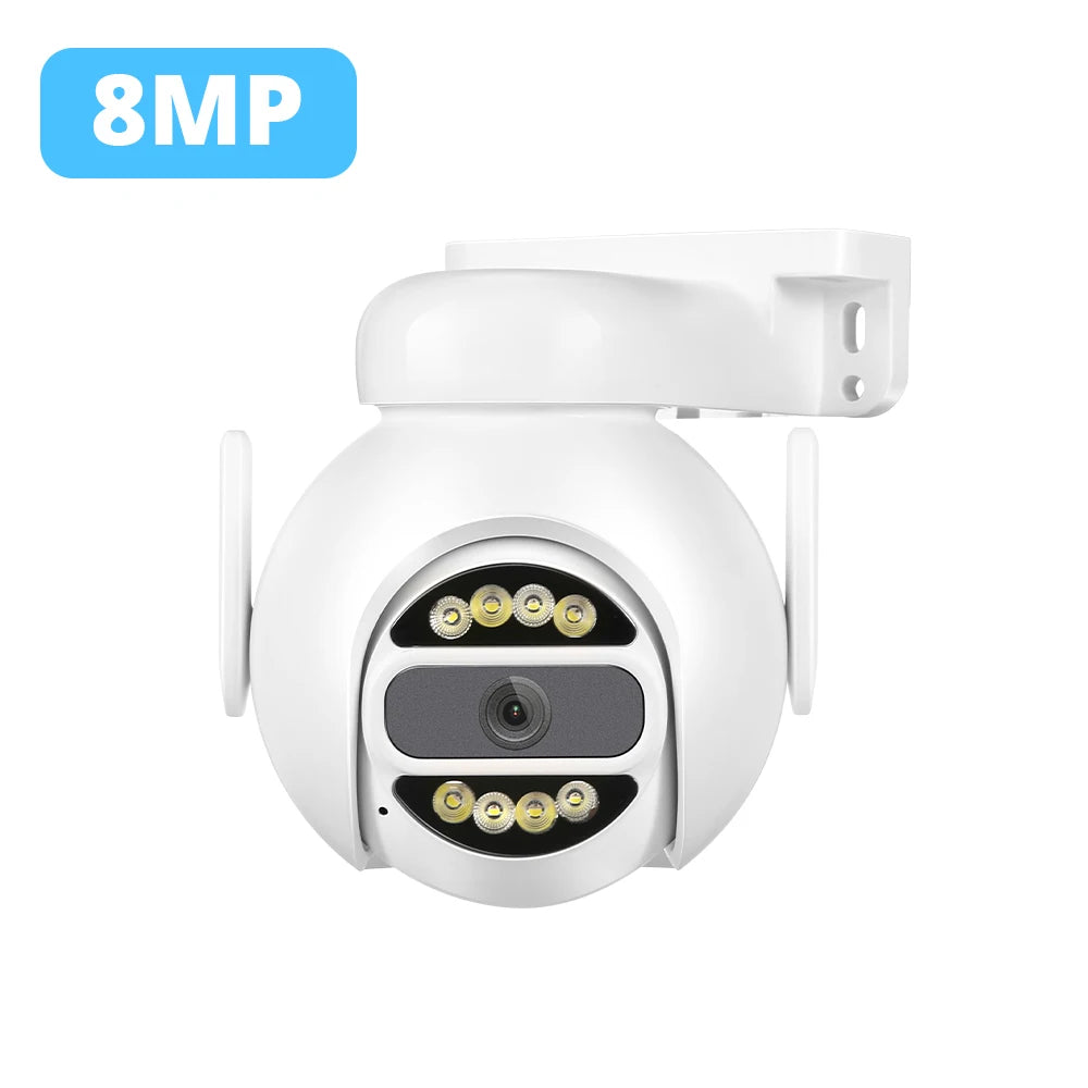 8MP 4K IP Camera WiFi PTZ Security Surveillance Camera 5MP Wi-Fi 4X Digital Zoom Color Night Vision 4MP CamHi CamHipro IP Camara