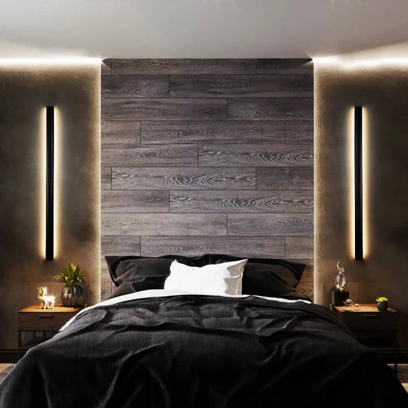 Bedroom Wall Lamp Simple Modern Living Room Background Wall Lamp Led Minimalist Long Entry Porch Aisle Corridor Lamps