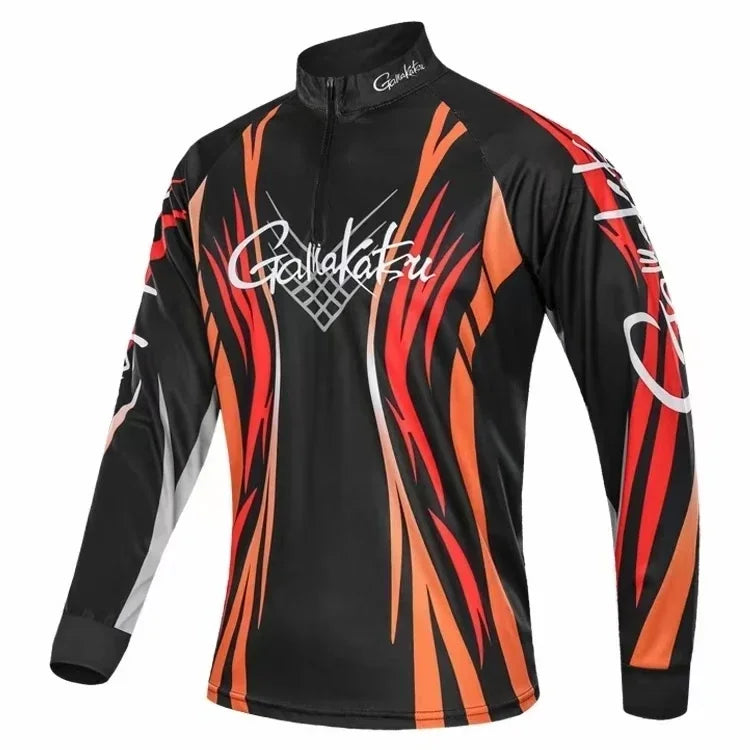 Outdoor Sports Summer Fishing Clothing  Anti-UV Sunscreen Breathable Quick Drying  Fishing Shirts Long Sleeve Clothes