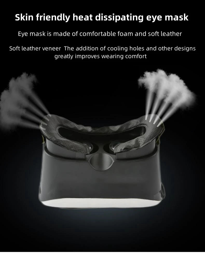 نظارات الواقع الافتراضي ثلاثية الأبعاد، سماعة رأس مثبتة على الرأس، قابلة للتعديل، مناسبة للهواتف الذكية التي تعمل بنظام أندرويد بقياس 4.7-6.1 بوصة، خوذة لألعاب أفلام الواقع الافتراضي