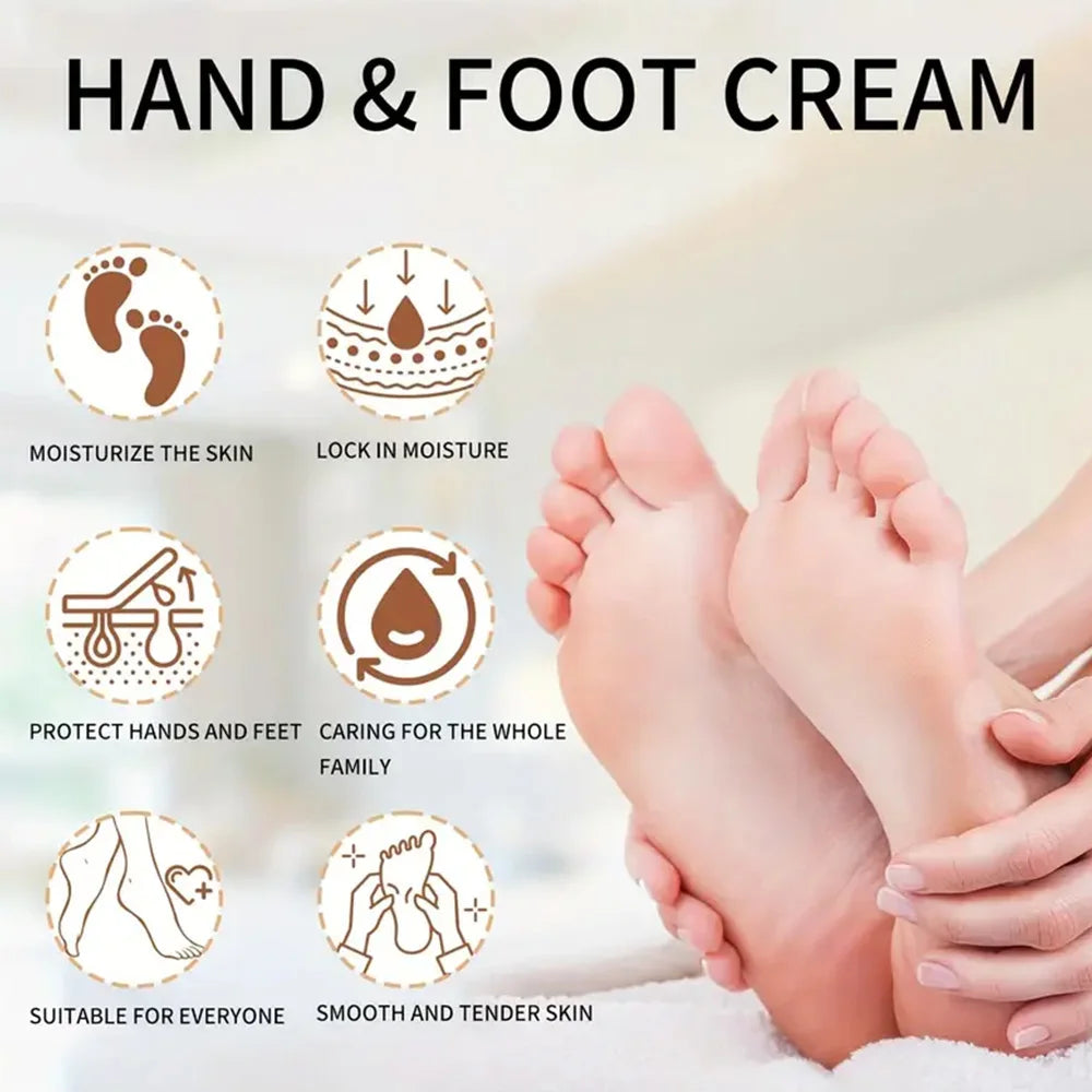 Lavender Hand and Foot Care Moisturizing Cream,deeply nourishes the skin, Remove Dead Skin, improving dryness and roughness