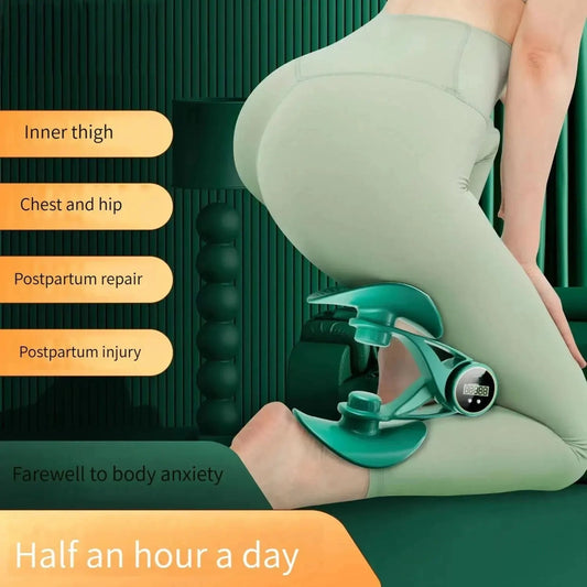 Multifunctional Leg Beauty Device Postpartum Repair Pelvic Floor Muscle Trainer Leg Clamp Countable Trainer Leg Clamp SwiftNest