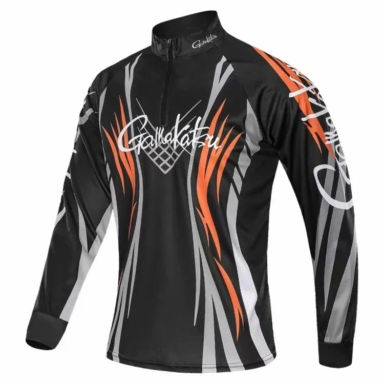 Outdoor Sports Summer Fishing Clothing  Anti-UV Sunscreen Breathable Quick Drying  Fishing Shirts Long Sleeve Clothes