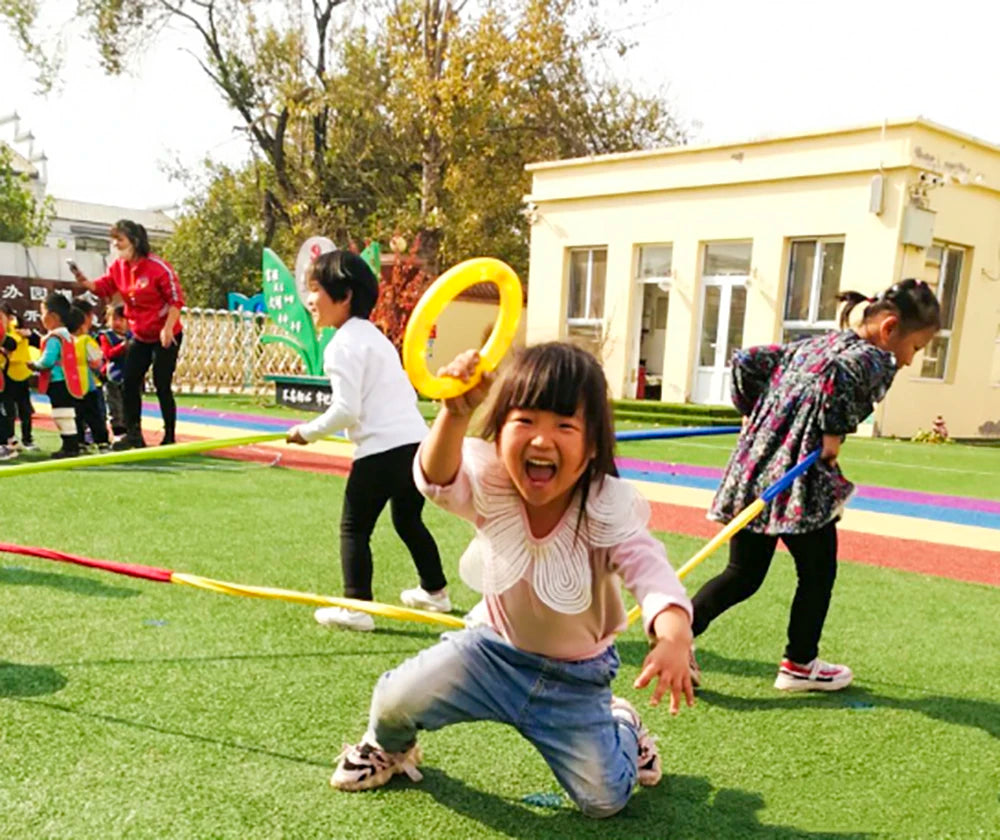 Outdoor Games Team Building Develop Sport  Entertainment Toys Children Elasticity Rope Circle Running Push for Kids Sensory Rope