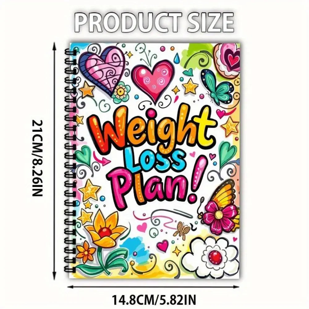 Fitness Tracker Weight Loss Plan Book 104 Pages 12 Weeks Monthly Planner Progressive Wellness Planner Diet Meal Notepad Health