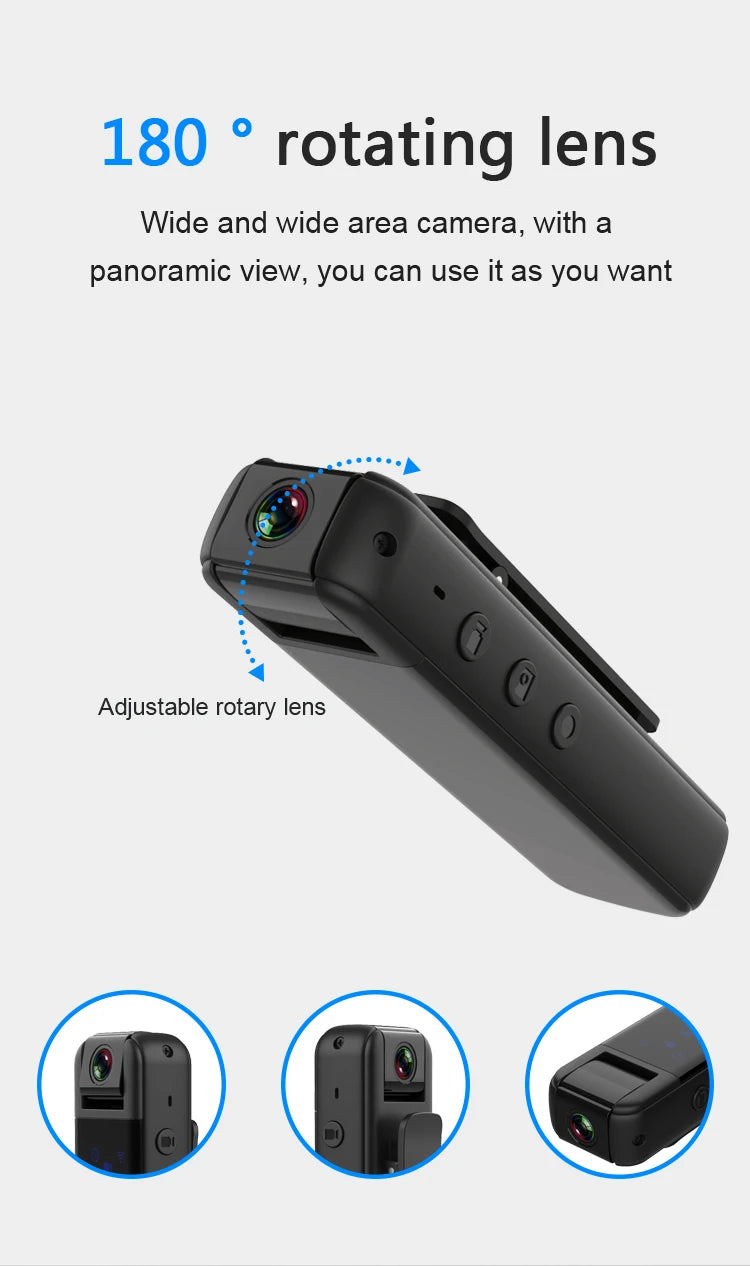 Mini Digital Camera HD 1080P Home Sports DV Magnetic Security-Camera Motion Sensor Small Camcorder Pocket Body Camara