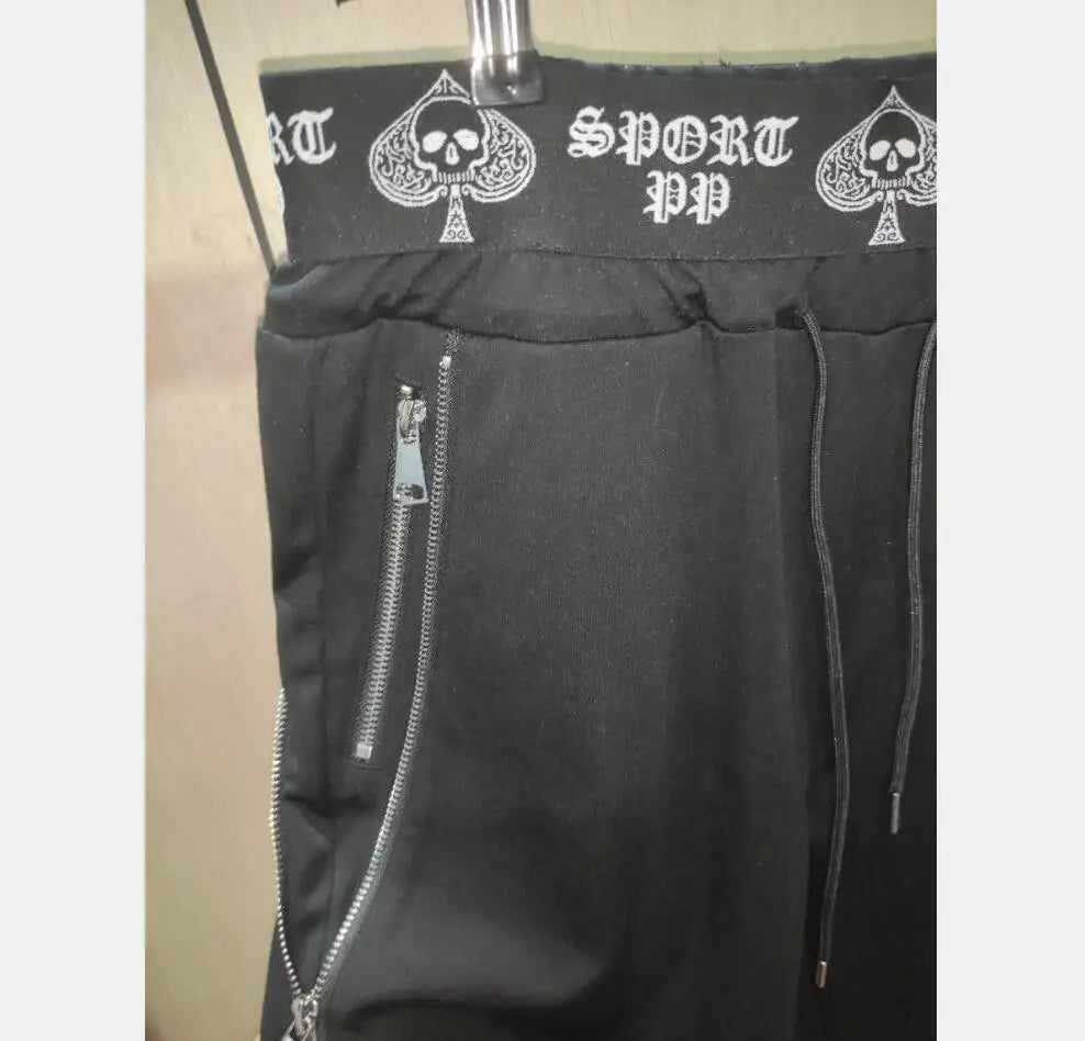 طقم ملابس رياضية رجالي من مصممي الأزياء، بدلة رياضية بأكمام قصيرة، بدلة رجالية كاجوال