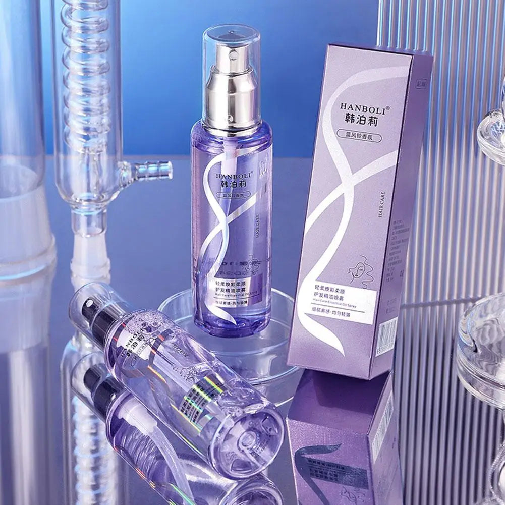 70 مل بخاخ زيت عطري للعناية بالشعر، زيت عطري خفيف وناعم يدوم طويلاً، يغذي الشعر بعمق، منتجات العناية بالشعر