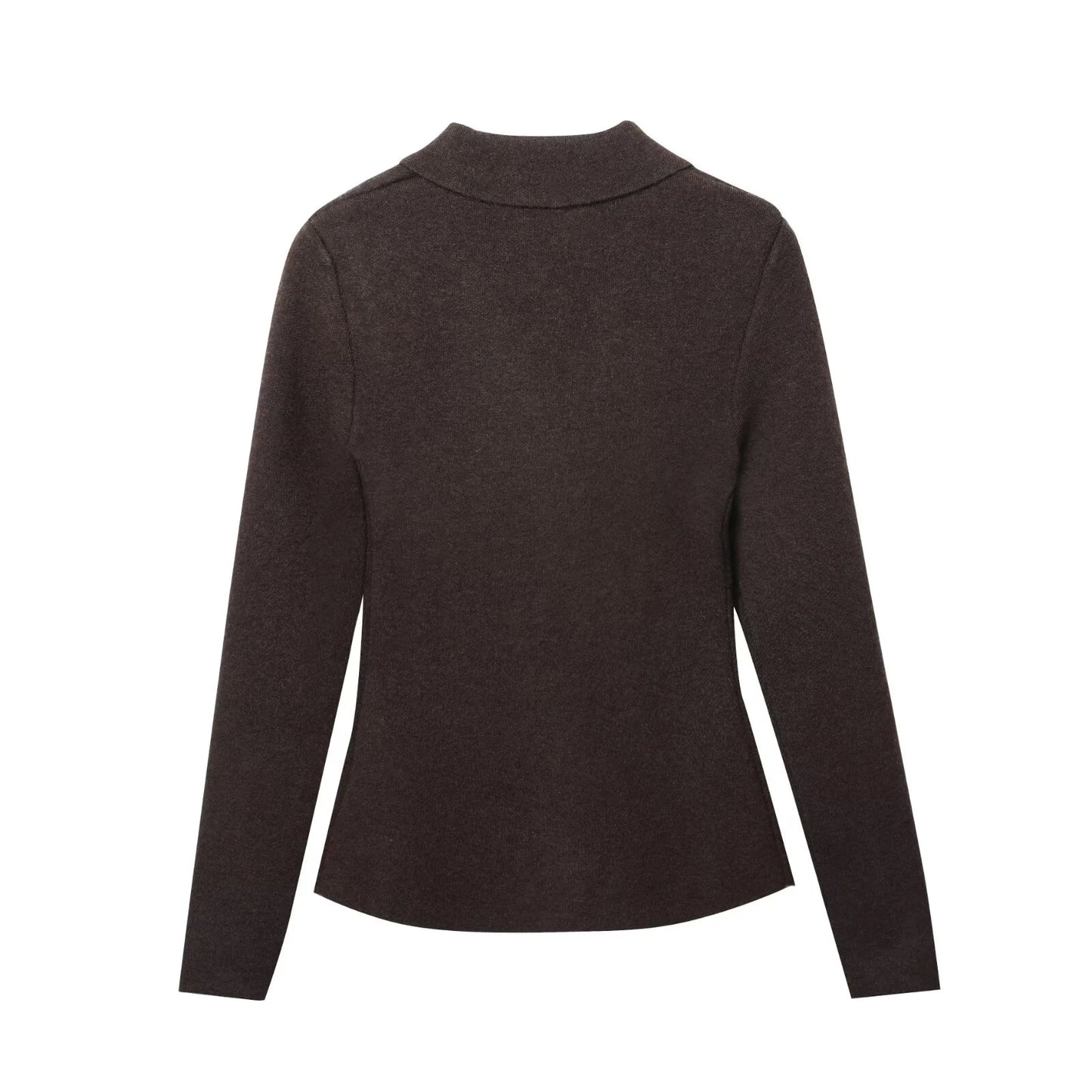 ملابس نسائية 2025 شتاء جديد نمط شخصية الموضة الأوروبية والأمريكية مزاجه سترة محبوكة متعددة الاستخدامات