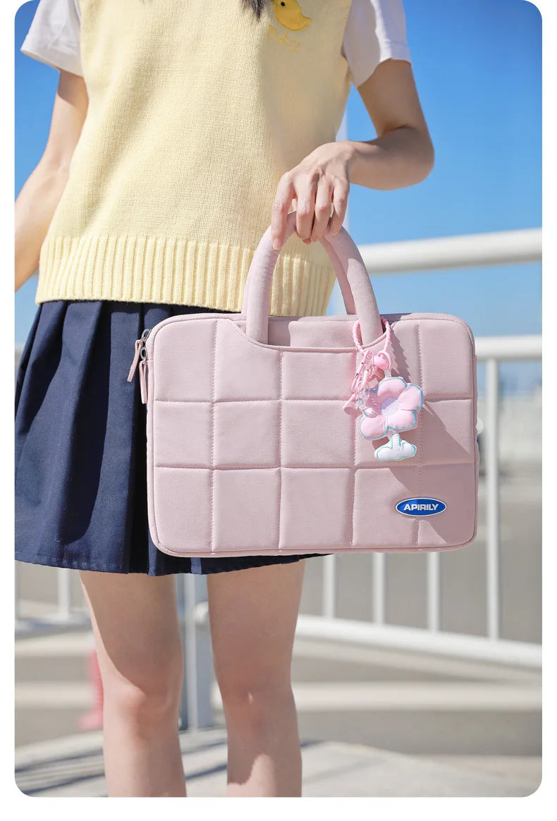 حقيبة كمبيوتر محمول مقاس 13.3 بوصة و14 و15 و15.6 بوصة وغطاء لجهاز ماك بوك إير برو وشاومي وهواوي وآسوس وحقيبة كمبيوتر محمول للرجال والنساء وحقيبة يد محمولة