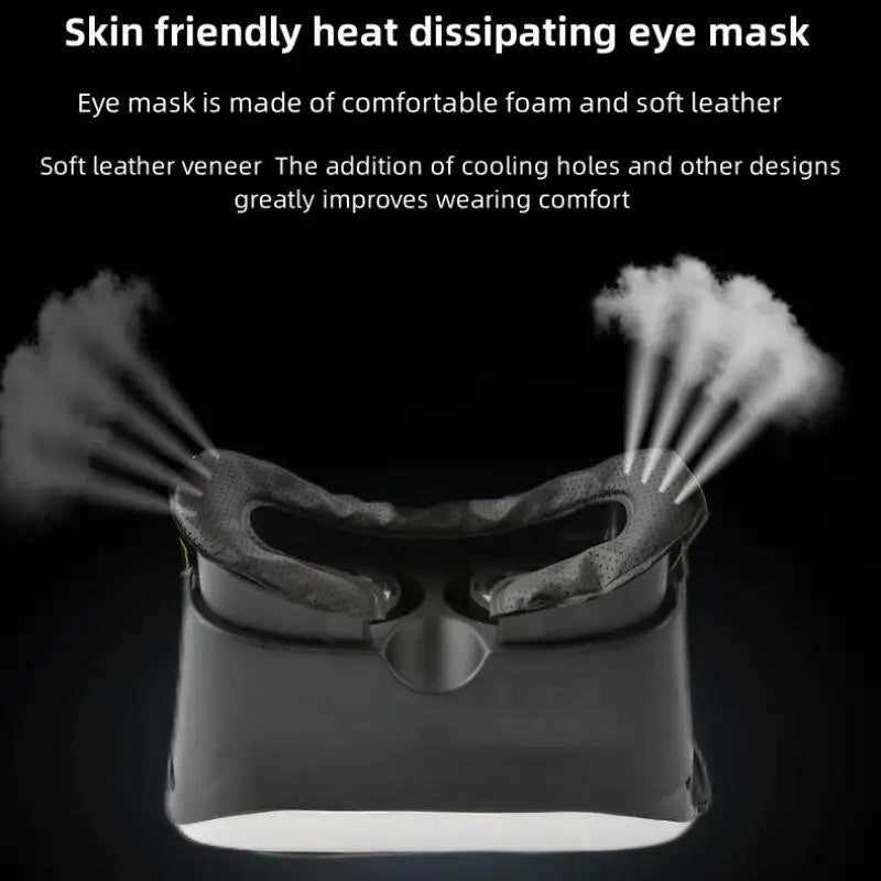 نظارات الواقع الافتراضي ثلاثية الأبعاد، سماعة رأس مثبتة على الرأس، قابلة للتعديل، مناسبة للهواتف الذكية التي تعمل بنظام أندرويد بقياس 4.7-6.1 بوصة، خوذة لألعاب أفلام الواقع الافتراضي