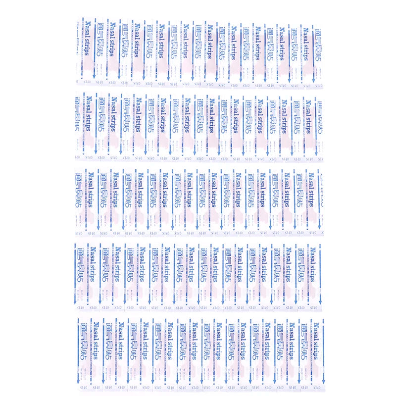 50PCS Breathing Nasal Strips Snoring Anti Snoring Strips Easier Better Breathe Health Care Right Way Stop Sleeping Well