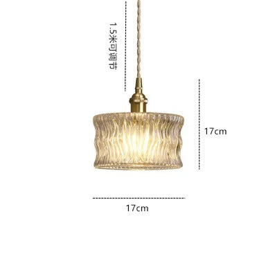 Lamps for Living Room  Room Decor Bedside Light Luxury Creative Restaurant Balcony Porch Glass Pendant Lights Lamp