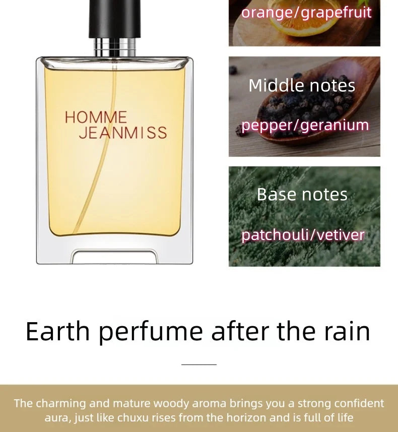 Pheromones Perfume For Men  Earth Fresh Long Lasting Fragrance High End Woody Aromatic Cologne Spray Natural Scent Parfume SwiftNest