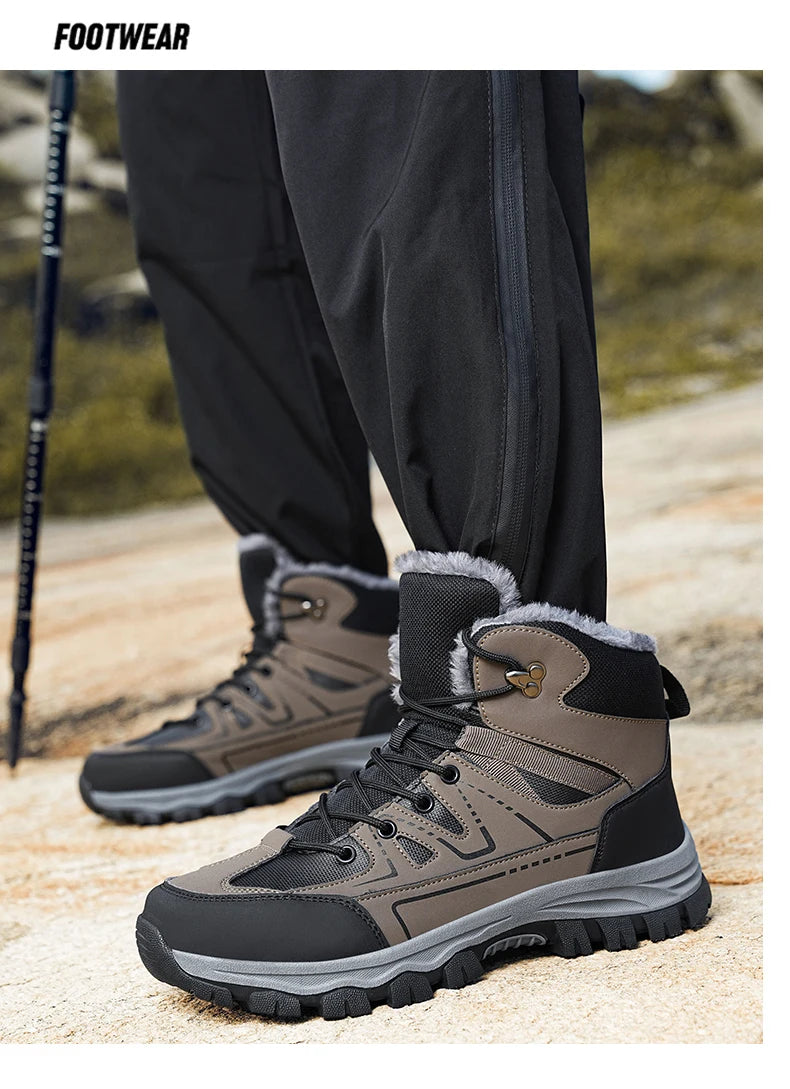 Autumn And Winter Outdoor Travel Camping Hiking Shoes Leisure Activities Warm And Comfortable Sports Shoes 39-47