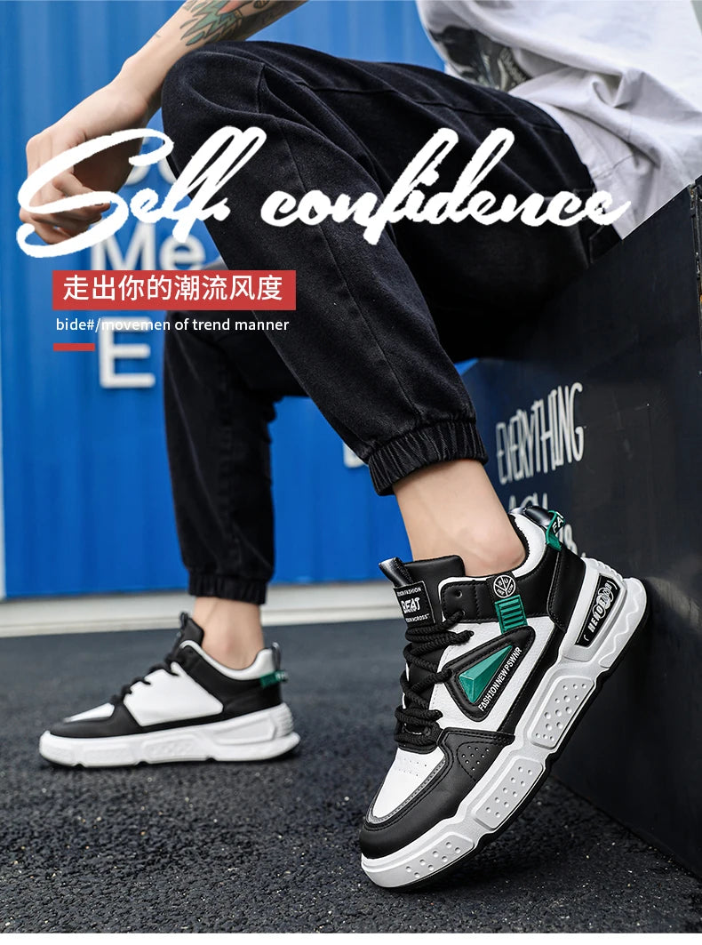 Men Casual Sneakers Summer new Breathable Sport Shoes Outdoor Running Shoes  Versatile student Athletic Jogging  Walking Shoes