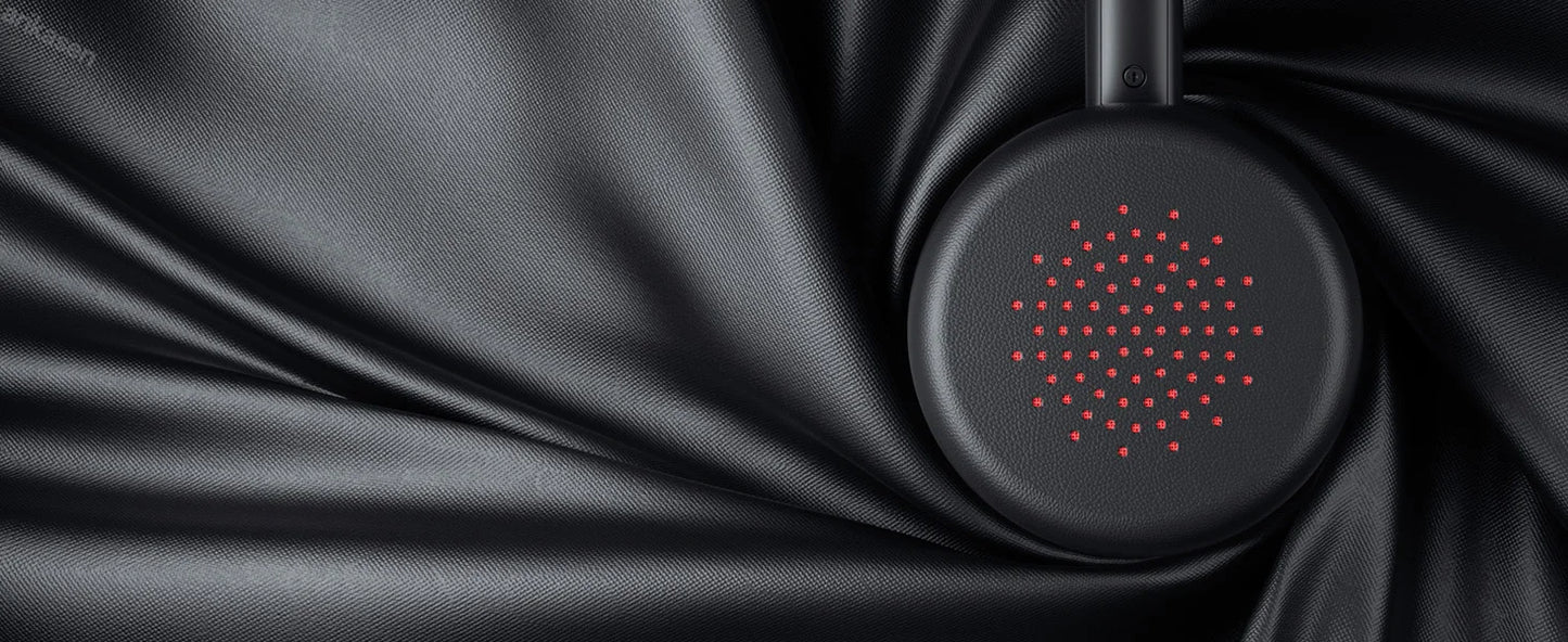 سماعة رأس لاسلكية بتقنية البلوتوث 5.4 مزودة بميكروفون وخاصية إلغاء الضوضاء وتقنية Multipoint Connect وسماعة رأس لاسلكية للعمل