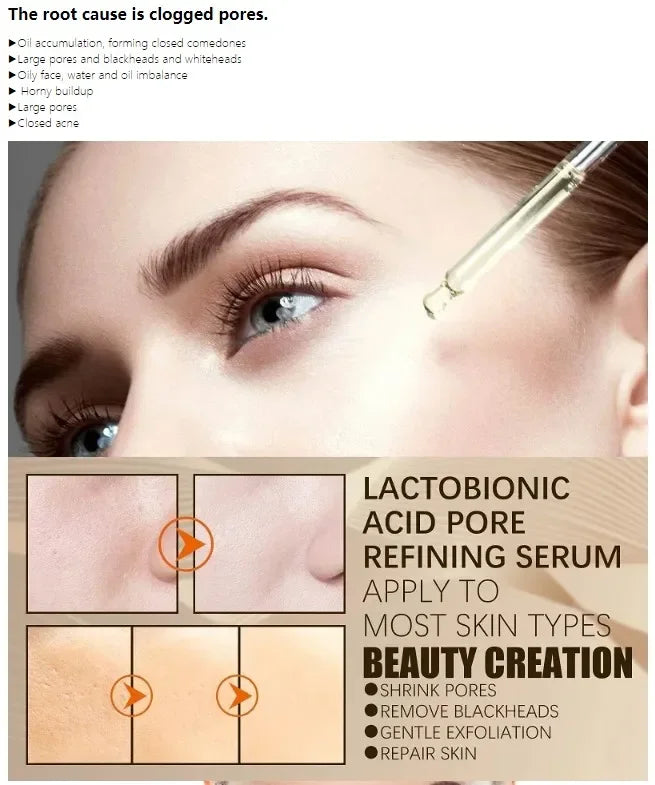 26 Skin Care Essence Minimizing Facial Pore Repairing Beauty Serum for Smoothing and Tightening Face; Minimize Pores