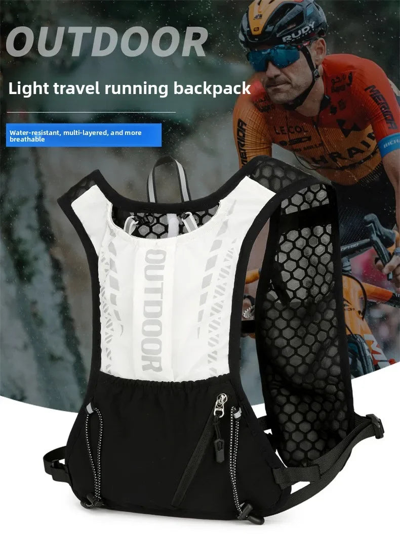 Outdoor sports water bag, hiking, running, cycling, backpack, off-road hiking backpack, water bag package
