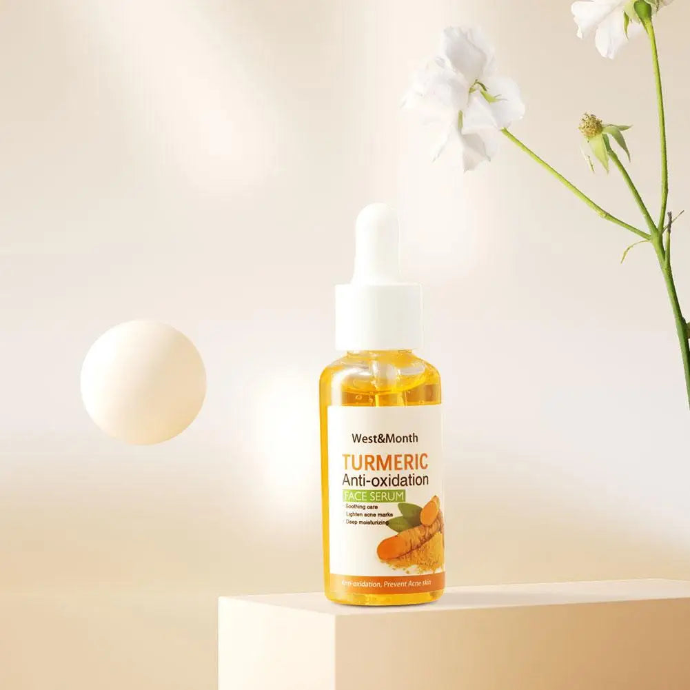 صابون الكركم والليمون/وسادة التنظيف/كريم الوجه/مصل منتجات العناية بالبشرة من سلسلة الكركم لتفتيح لون البشرة لجميع أنواع البشرة وتغذيتها