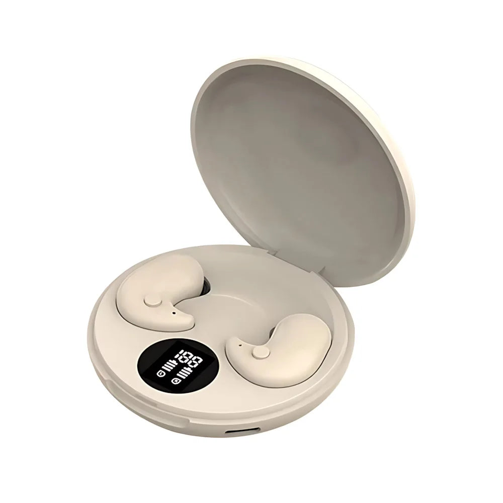سماعات أذن لاسلكية B13 مزودة بتقنية البلوتوث 5.3 مع تحكم باللمس مريح للارتداء لجميع الهواتف المحمولة