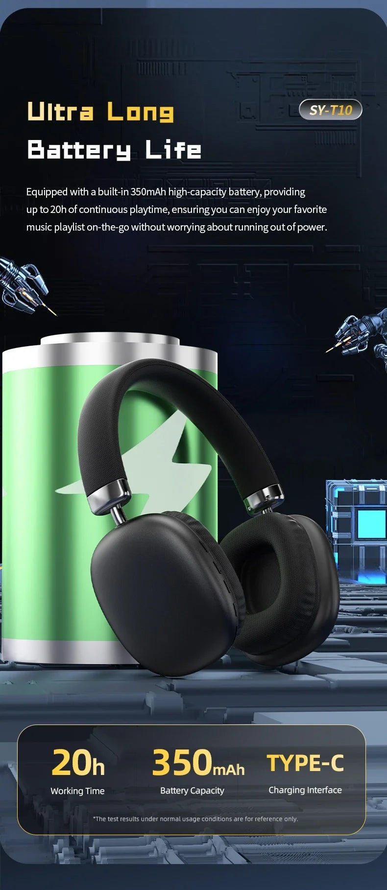 سماعات رأس لاسلكية جديدة لعام 2025، سماعات رأس بلوتوث، سماعات أذن ستيريو، ميكروفون لتقليل الضوضاء، لأجهزة iPhone والكمبيوتر المحمول والهاتف الذكي