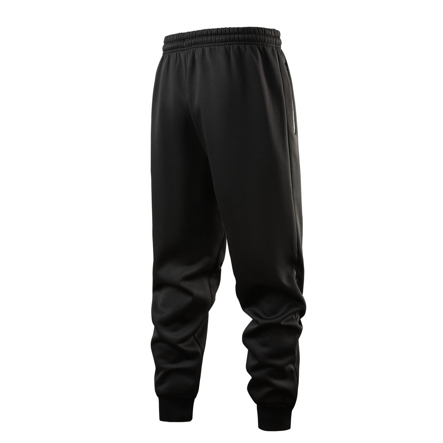 Mens Casual Pants Autumn Winter Fleece Sweatpants Men Running Jogger Sports Gym Trousers Fashion Solid Color Workout Long Pants