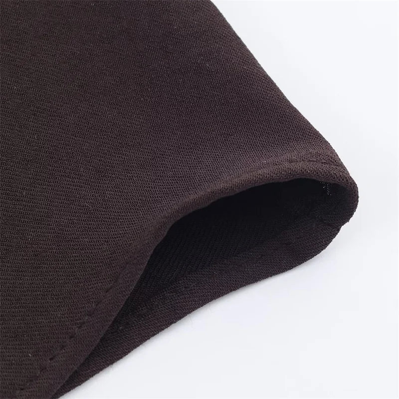 فستان نسائي 2025 تصميم جديد على شكل قميص مع حزام وتنورة متوسطة الطول فستان طويل كاجوال عصري للنساء