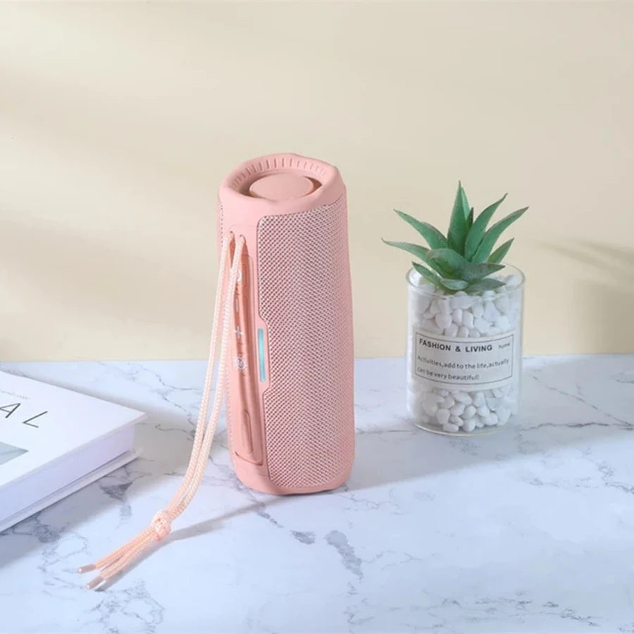 مكبر صوت لاسلكي محمول مزود بتقنية البلوتوث وصندوق صوت موسيقى بلوتوث لجهاز Caixa De Som مزود بمضخم صوت لاسلكي وراديو FM ونظام باس حر اليدين