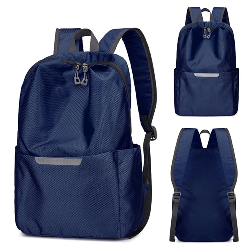 Mini Men's Backpack Fashion Small Black Shoulder School Bag for Man 2024 Canvas Designer Waterproof Sports Travel Male Backpacks