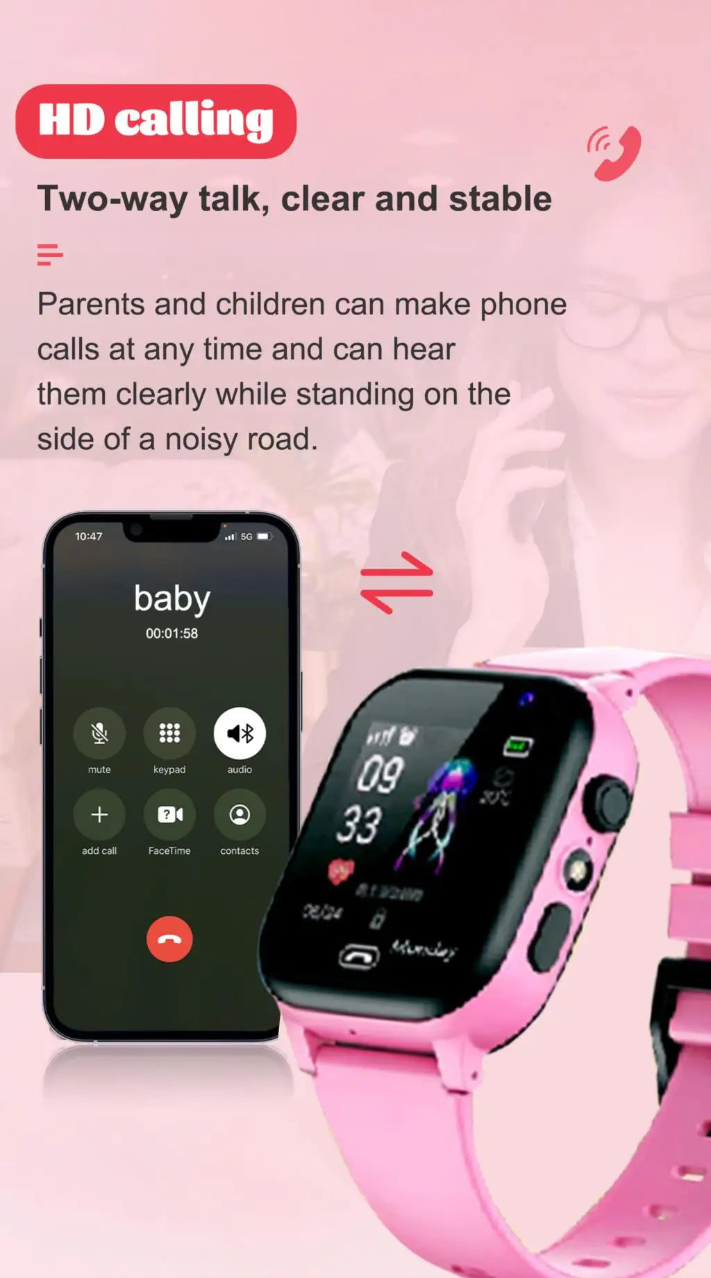 Kids Smart Watch SOS LBS Location Sim Card Call Child SmartWatch Camera IP65 Waterproof Watch Phone For Boys Girls Present Gift