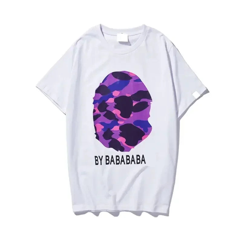 Fashion T Shirt for Men Women Summer Black White T-Shirts Clothing Polos Short Sleeve Luxurys Clothes High Quality Cotton Tops