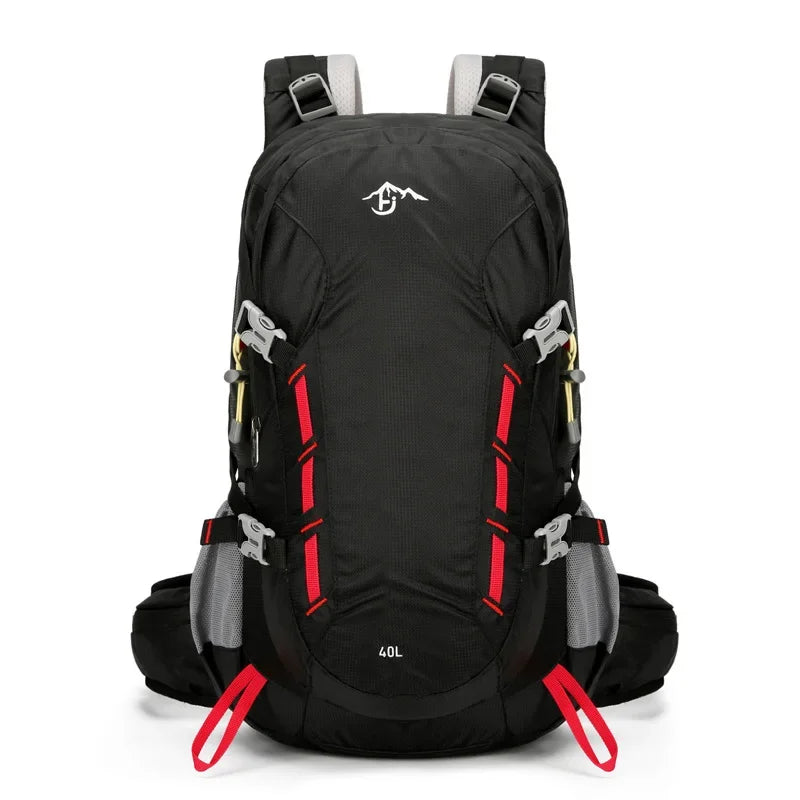 Outdoor TravelBackpack 30-40L Men's and Women's Outdoor Sports Bag Waterproof Camping Hiking Rain