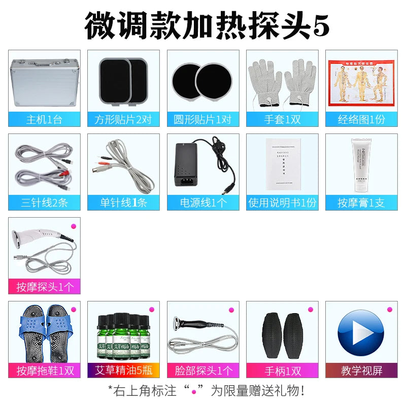 Bio-Electric Meridian Massager - Full Body Therapy & Meridian Unblocking for Health & Wellness