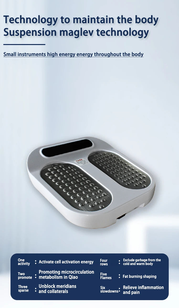 جهاز العلاج بالقدم P100 تيراهرتز المحدث للعناية الصحية ودورة الدم وتدليك القدمين وجهاز خطوط الطول للعافية الشخصية