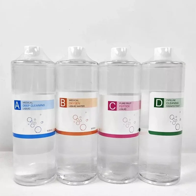 مجموعة مصل تقشير الوجه المائي لجهاز التجميل، تقشير البشرة، تقشير الوجه، ترطيب البشرة، تنظيف عميق