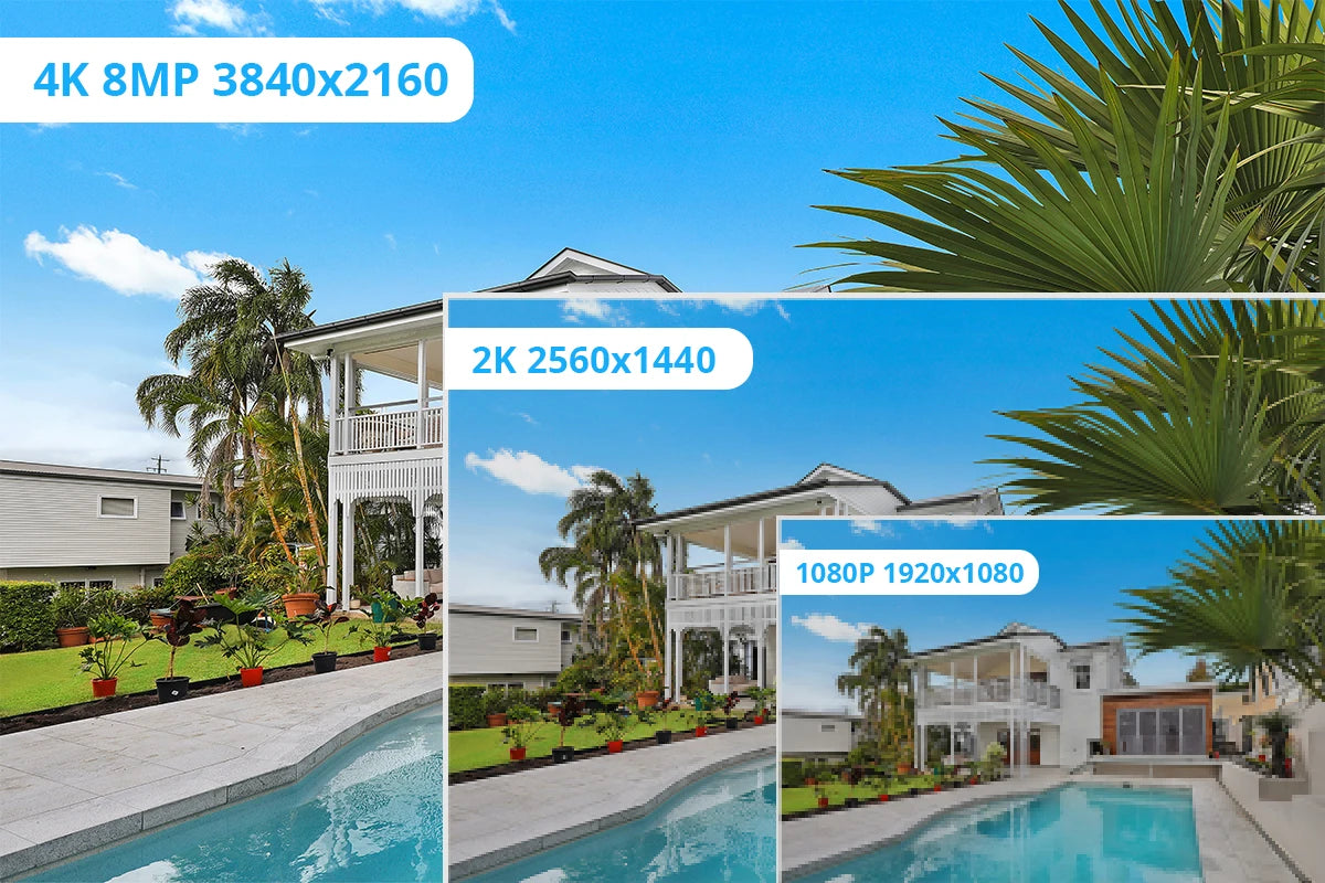 8MP 4K IP Camera WiFi PTZ Security Surveillance Camera 5MP Wi-Fi 4X Digital Zoom Color Night Vision 4MP CamHi CamHipro IP Camara