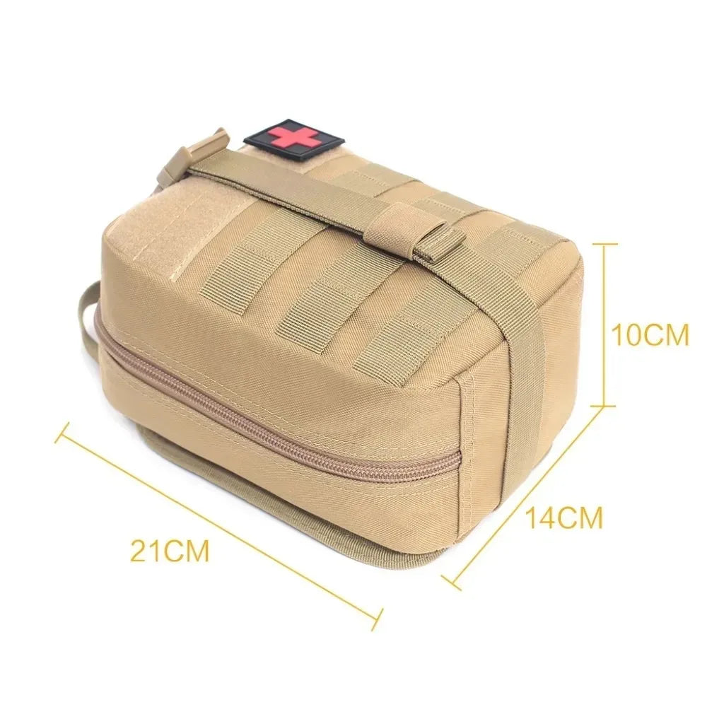 Outdoor first aid medical waist bag outdoor travel storage medical bag molle tactical medical bag