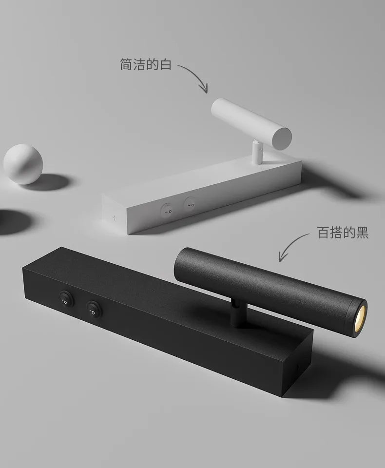 Bedroom Bedside LED Wall Lamp Atmosphere Lamp Modern And Simple Living Room Background Wall Lamp Corridor Wall Spotlight