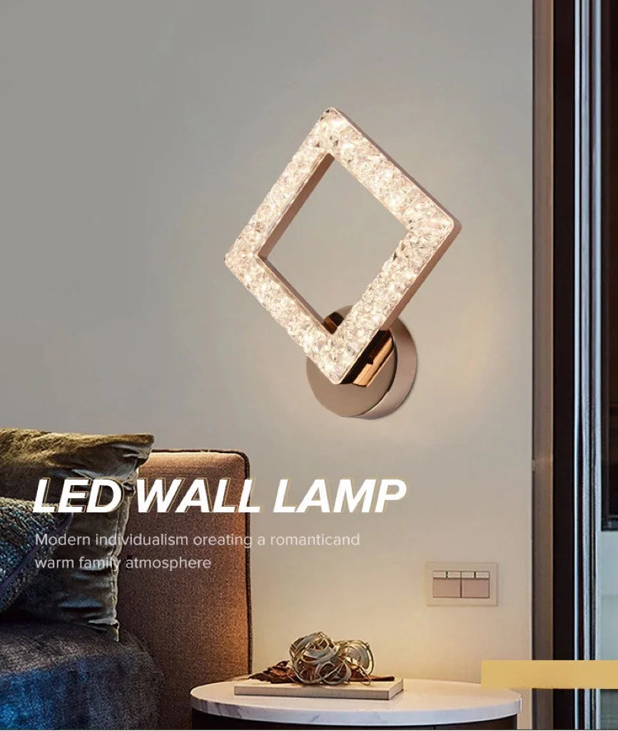 Bedside lamp bedroom decoration new master living  staircase modern simple background aisle wall light