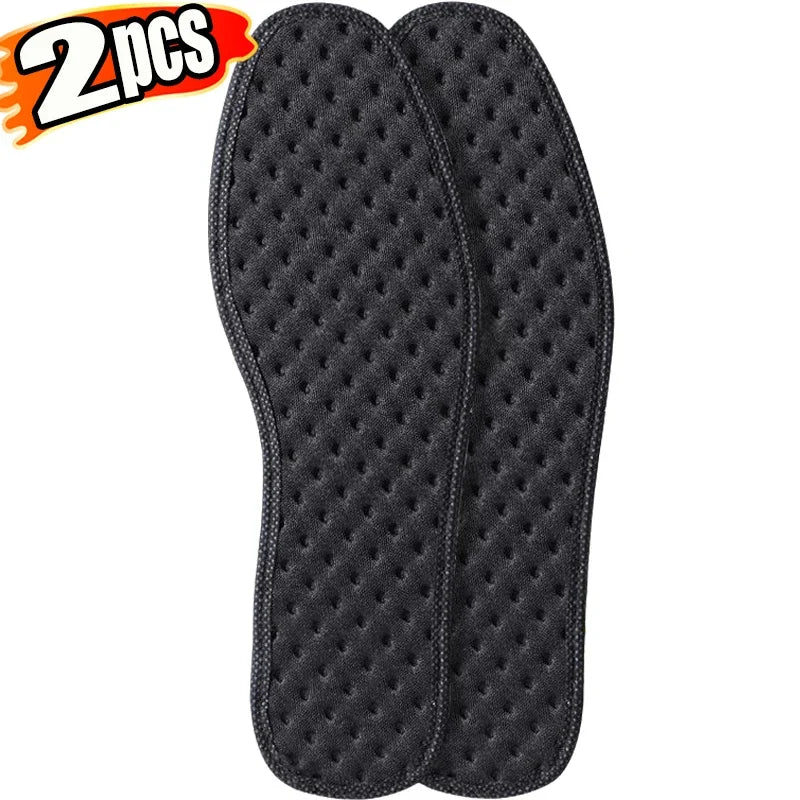 2/20pcs Bamboo Charcoal Deodorant Insoles Mesh Breathable Absorb-Sweat Shoe Pads Men Running Sport Insert Light Weight Insole