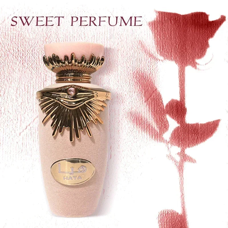 New 100ml Perfumes Arabes Original High Quality HAYA Fruit Eau De Toilette Long Lasting Smell Pheromone Transmission Dateable SwiftNest