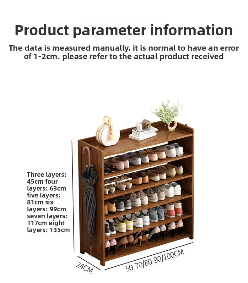 Household shoe cabinet, shoe storage rack, simple shelf, large-capacity shoe rack.