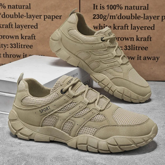 Men's sports shoes new casual fashion summer light comfortable soft sole outdoor height increasing anti slip casual sports shoes