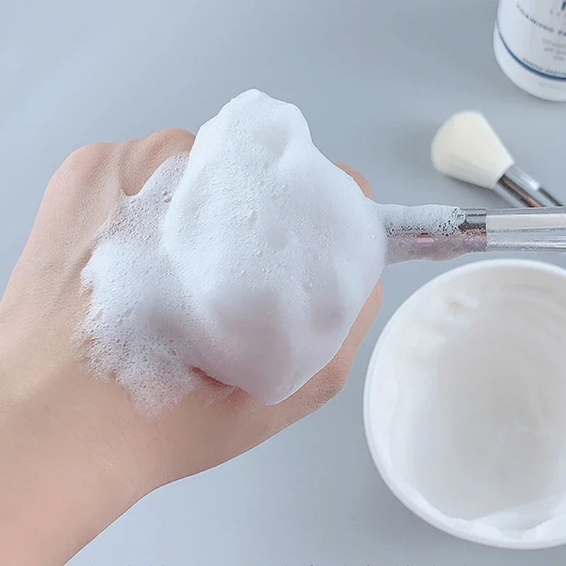 1Pc DIY Facial Cleanser Brush Soft Hair Face Massage Wash Brush Face Mask Brush Portable Skin Care Beauty Makeup Tool