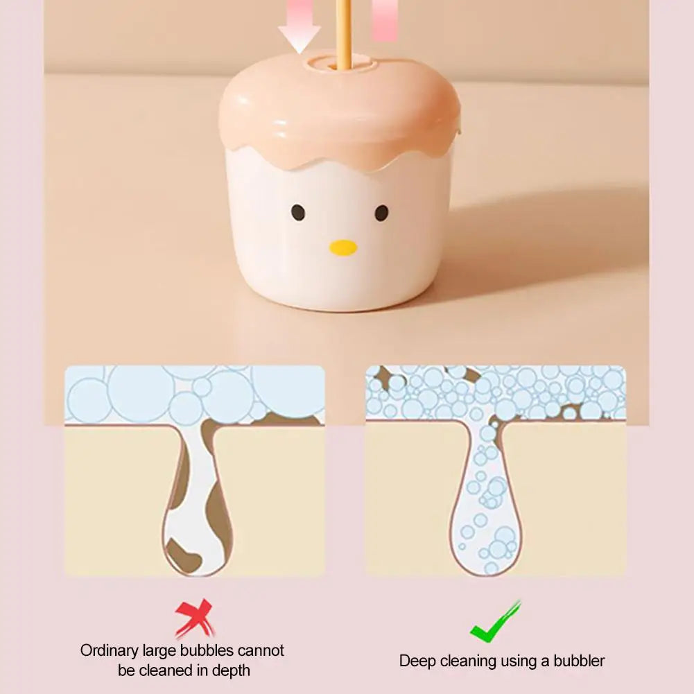 Foam Maker Bubble Skin Care Beauty Face Cleaning Bubble Foamer Device Cleansing Cream Portable Facial Makeup Remover Tool