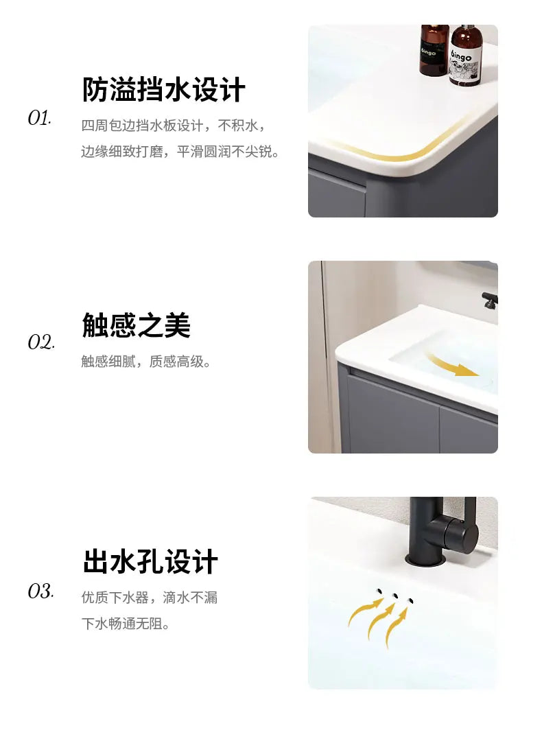 Standing Storage Bathroom Cabinet Shelf Light Mirror Organizer Bathroom Cabinet Vanity Shower Rack Banyo Dolabi Furniture