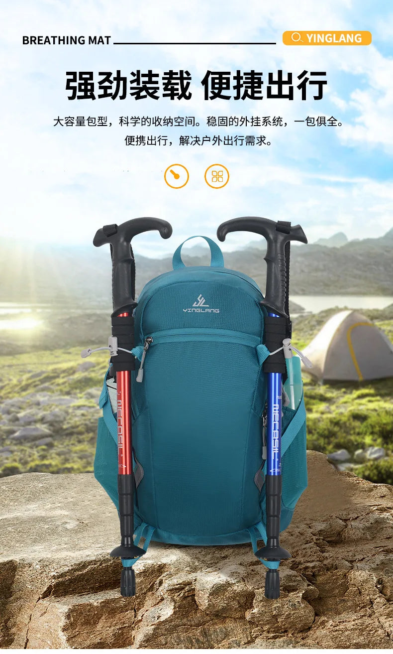 Lightweight and Portable 20L Outdoor Sports Backpack for Hiking Climbing Traveling backpacks school bag mochilas